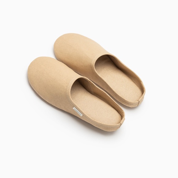 *READ SIZING*Sasawashi Room Shoes in CAMEL - Picture 6 of 9